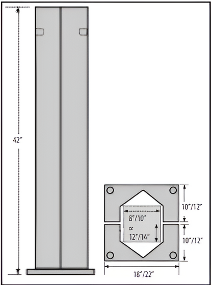 Steel Column Protector- APS Resource/Serco